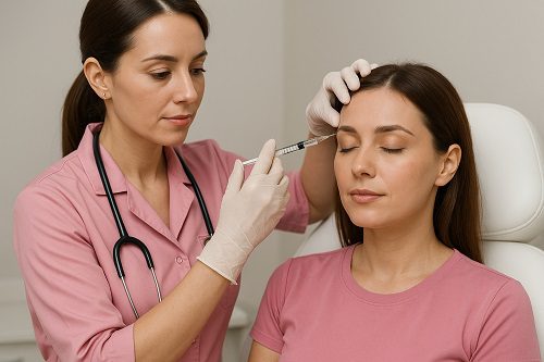 فیلر شقیقه بهتر است یا بوتاکس