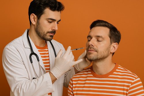 فیلر خوب برای خط خنده
