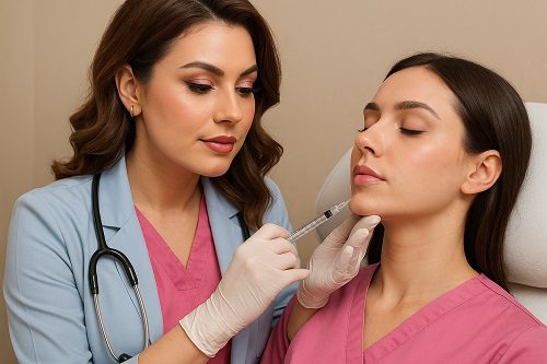 فیلر زاویه فک برای زنان