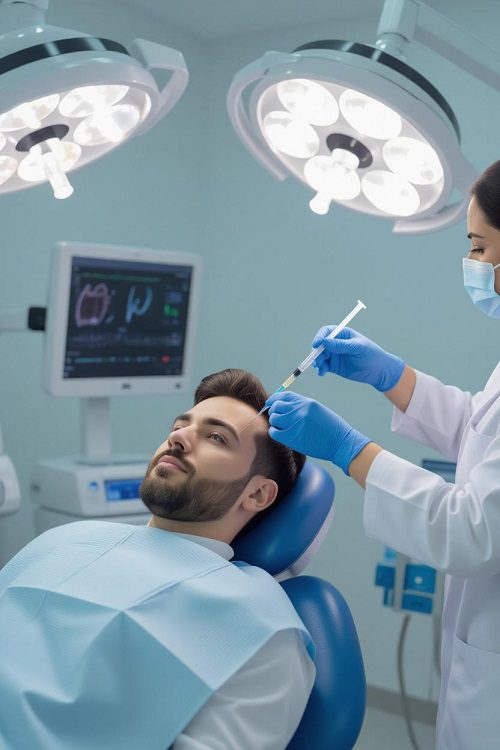 فیلر پیشانی مردانه در کرج
