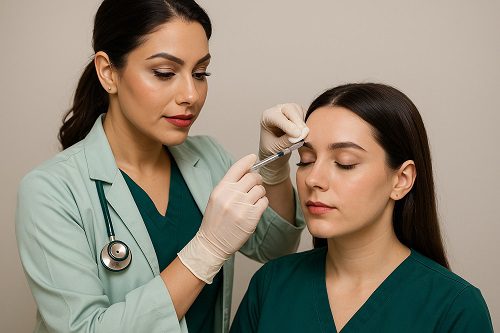 هزینه فیلر پیشانی در کرج