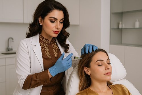 مزوتراپی بعد از کاشت مو