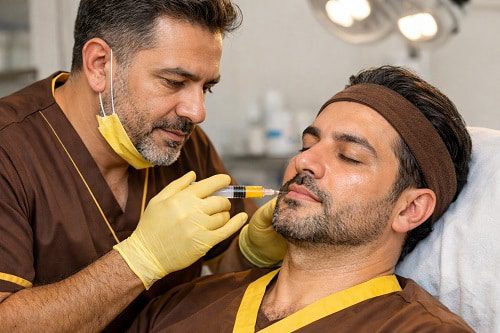 چگونگی خوابیدن بعد از تزریق چربی