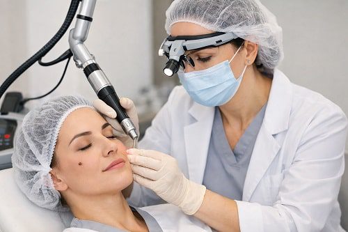 روش های برداشتن خال صورت