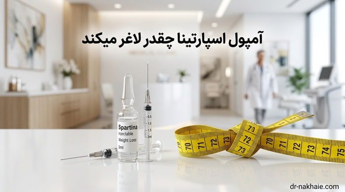آمپول اسپارتینا چند کیلو لاغر میکند